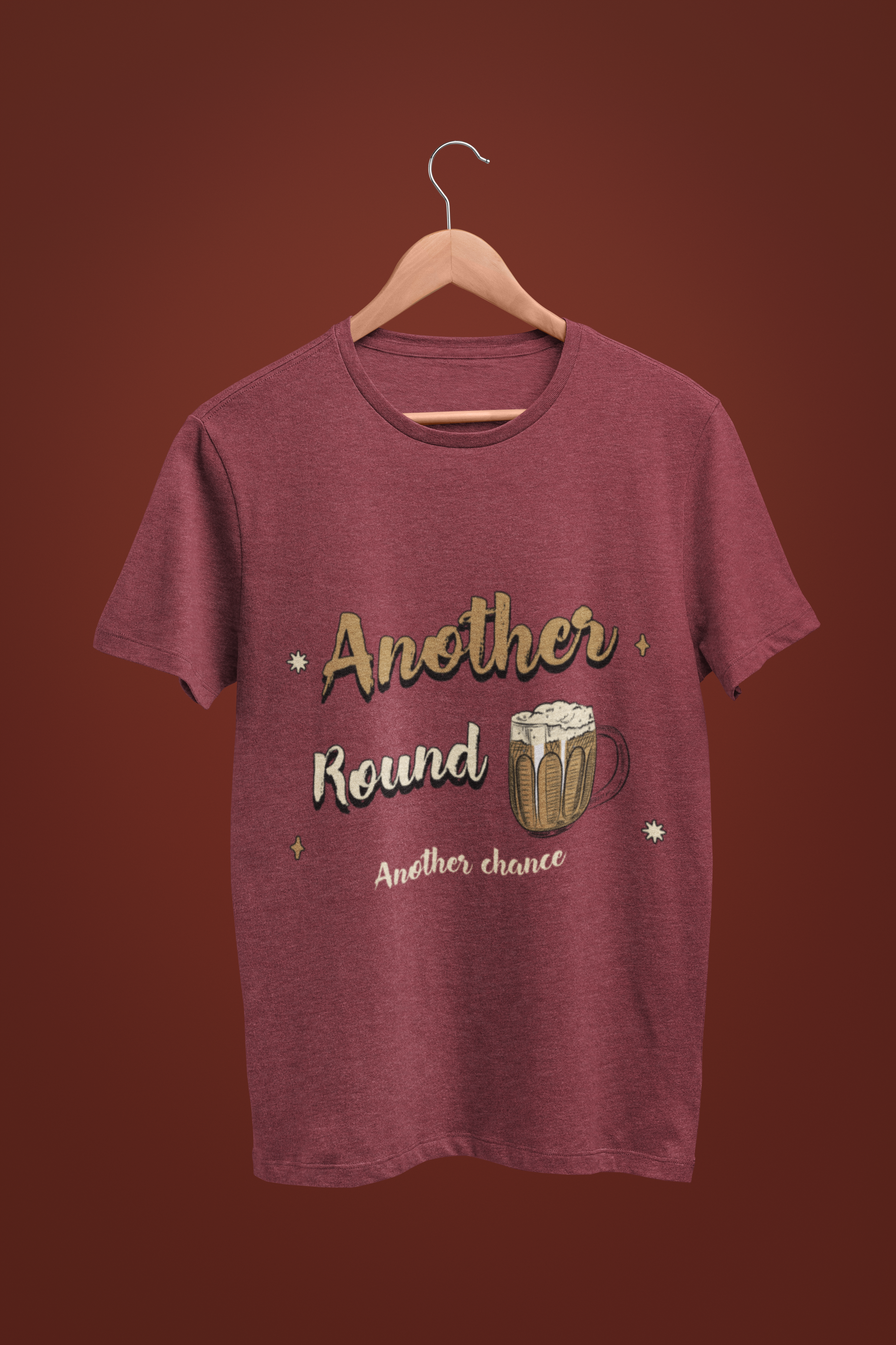 Maroon Beer Love T-Shirt