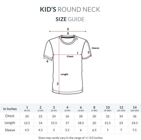 Red UFO Theme Kids T-Shirt